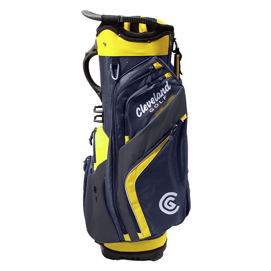 CLEVELAND FRIDAY CART BAG NAVY/YELLOW