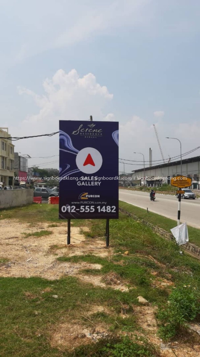 Purcon Round Signage At Ijok Rawang Kuala Lumpur Papan Tanda Jalan Raya Kuala Lumpur Kl Malaysia