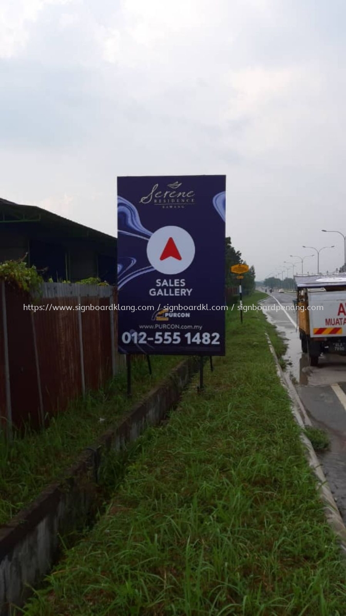 Purcon Round Signage At Ijok Rawang Kuala Lumpur Papan Tanda Jalan Raya Kuala Lumpur Kl Malaysia