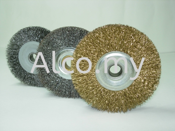 Steel Wire Wheel Brush Steel Wire Wheel Brush Wheel Brush Brushes Selangor, Malaysia, Kuala Lumpur (KL), Bangi Supplier, Suppliers, Supply, Supplies | Alco Ventures Sdn Bhd