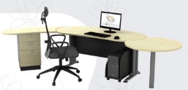 TMB 33 T2 Series Office Table  Selangor, Kuala Lumpur (KL), Puchong, Malaysia Supplier, Suppliers, Supply, Supplies | Elmod Online Sdn Bhd