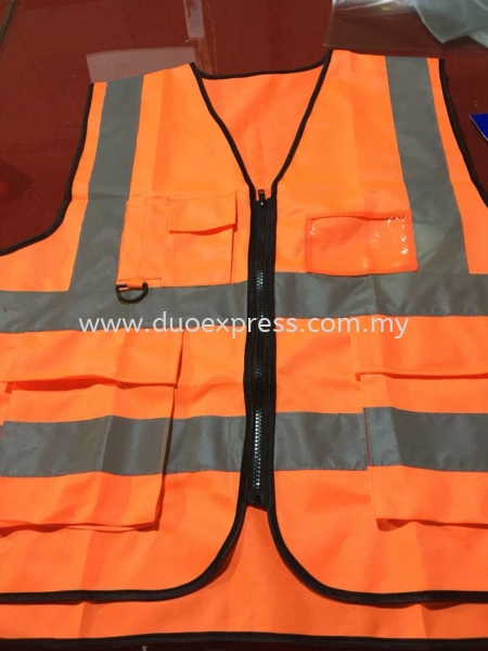 Safety Vest c/w Reflector Printing Safety Coverall - Safety Vest -Vest Baju Uniform Custom KL PJ  Malaysia, Selangor, Kuala Lumpur (KL), Petaling Jaya (PJ) Supplier, Suppliers, Supply, Supplies | Duo Express