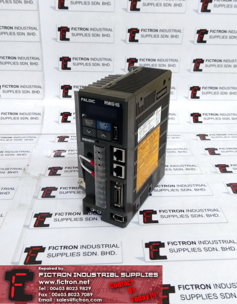 RYS401S3-VSS RYS401S3VSS FUJI ELECTRIC Servo Drive Repair Malaysia Singapore Indonesia USA Thailand Australia