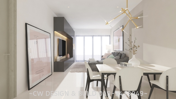 Condo Design @ Paragon 3, Taman Lestari Putra, Seri Kembangan, Malaysia Condo / Apartment Interior Design & Build Residential Design & Build Selangor, Malaysia, Seri Kembangan, Kuala Lumpur (KL) Services, Design, Renovation, Company | CW Design & Build Sdn Bhd