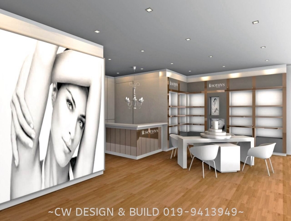 Sothys Facial Salon @ Uptown Avenue Seremban 2, Negeri Sembilan, Malaysia Retail Shop Design & Build Commercial Design & Build Selangor, Malaysia, Seri Kembangan, Kuala Lumpur (KL) Services, Design, Renovation, Company | CW Design & Build Sdn Bhd