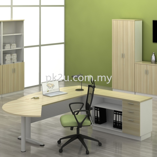 MT-BMB-180A-Set B-Series Metal Leg Office Table Office Table Johor Bahru (JB), Malaysia Supplier, Manufacturer, Supply, Supplies | PK Furniture System Sdn Bhd