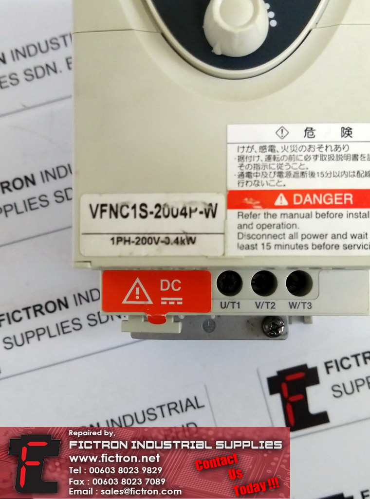 VFNC1S-2004P-W(5) VFNC1S2004PW3 TOSHIBA Transistor Inverter Repair Malaysia Singapore Indonesia USA Thailand