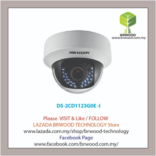 HIKVISION DS-2CD2121G0 -IW: 2MP WiFi IR Fixed Dome Network Camera