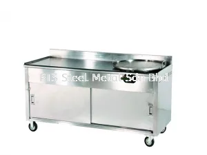 roti canai counter with hot plate & burner