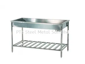 s/s big washing table 