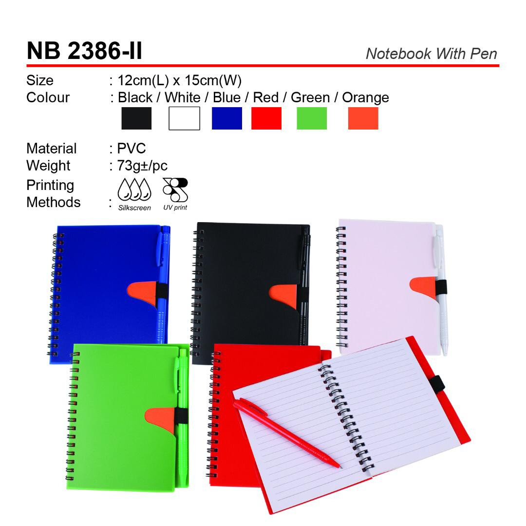 Notebook & Pen Set NB 2386-II