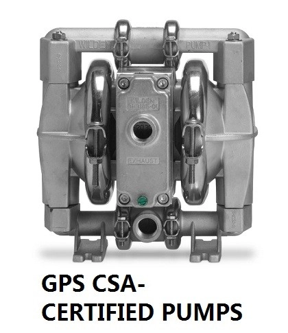 GPS CSA-CERTIFIED PUMPS