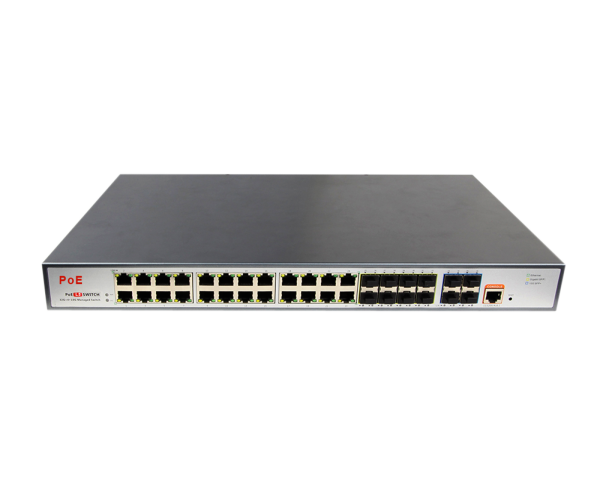 24 PORT GIGABIT L3 MANAGED POE SWITCH (AZSW24GPL3-8S4S+) Managed POE Switch Network Switches Cheras, Kuala Lumpur(KL), Malaysia. Suppliers, Supplies, Supplier, Supply | AZSECU Distribution Sdn Bhd