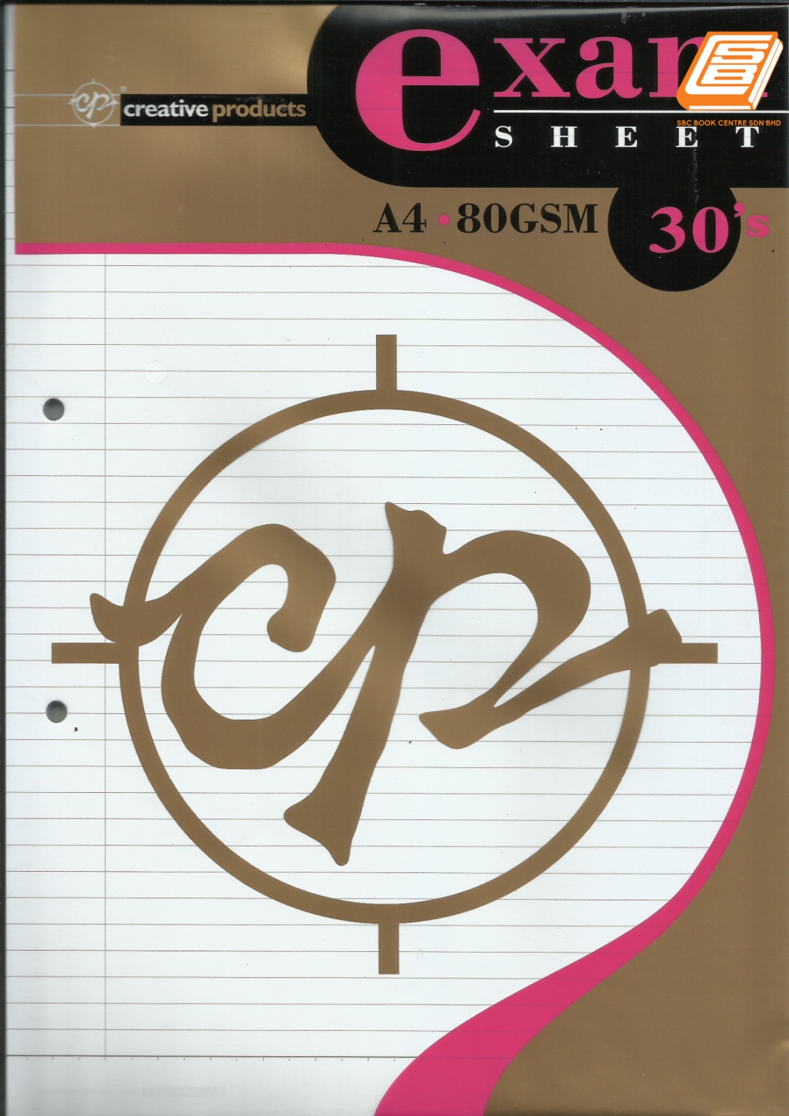 CP - A4 Exam Sheet 80gsm, 30S - (8030) 