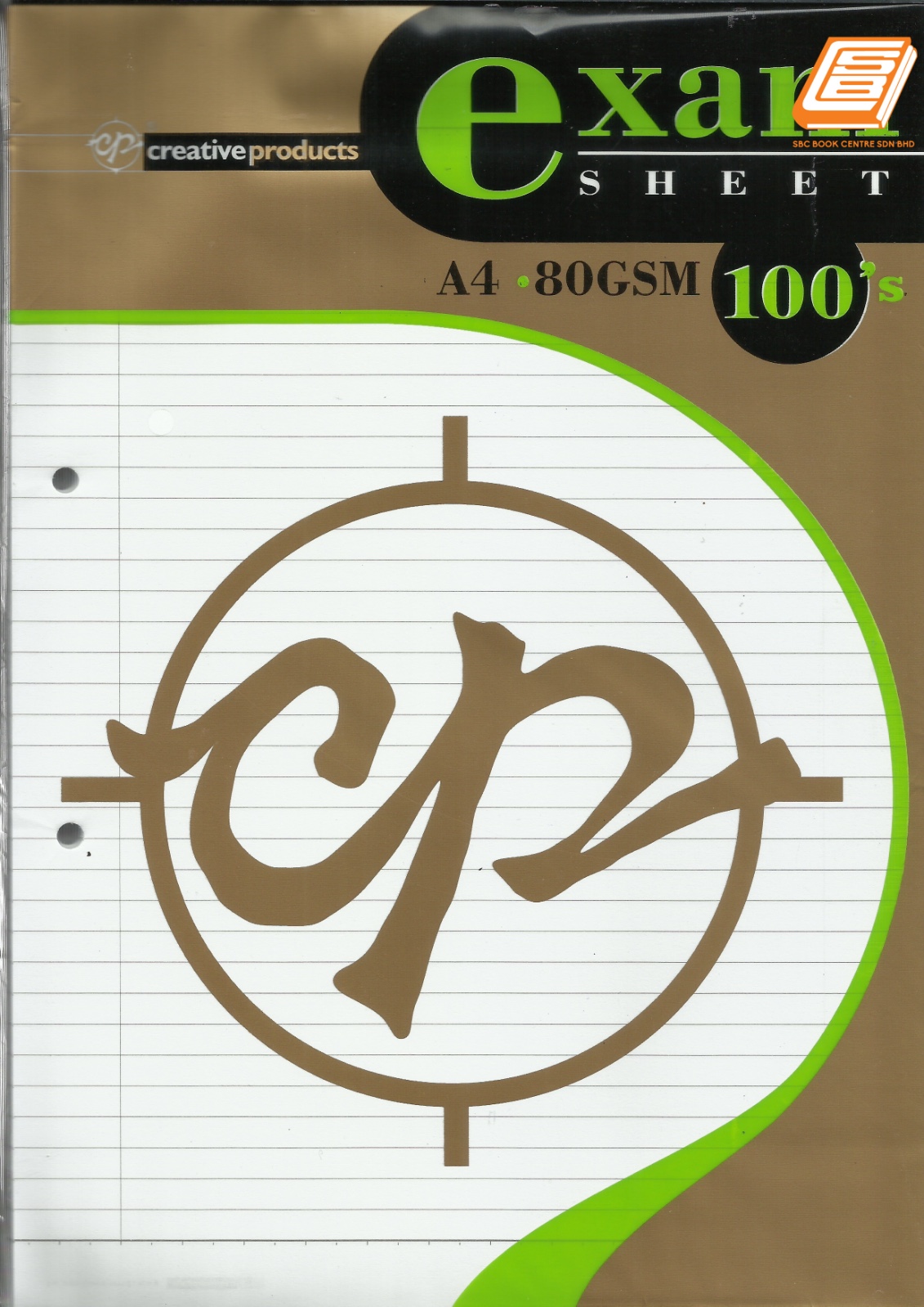 CP - A4 Exam Sheet 80gsm, 100S - (8100) 