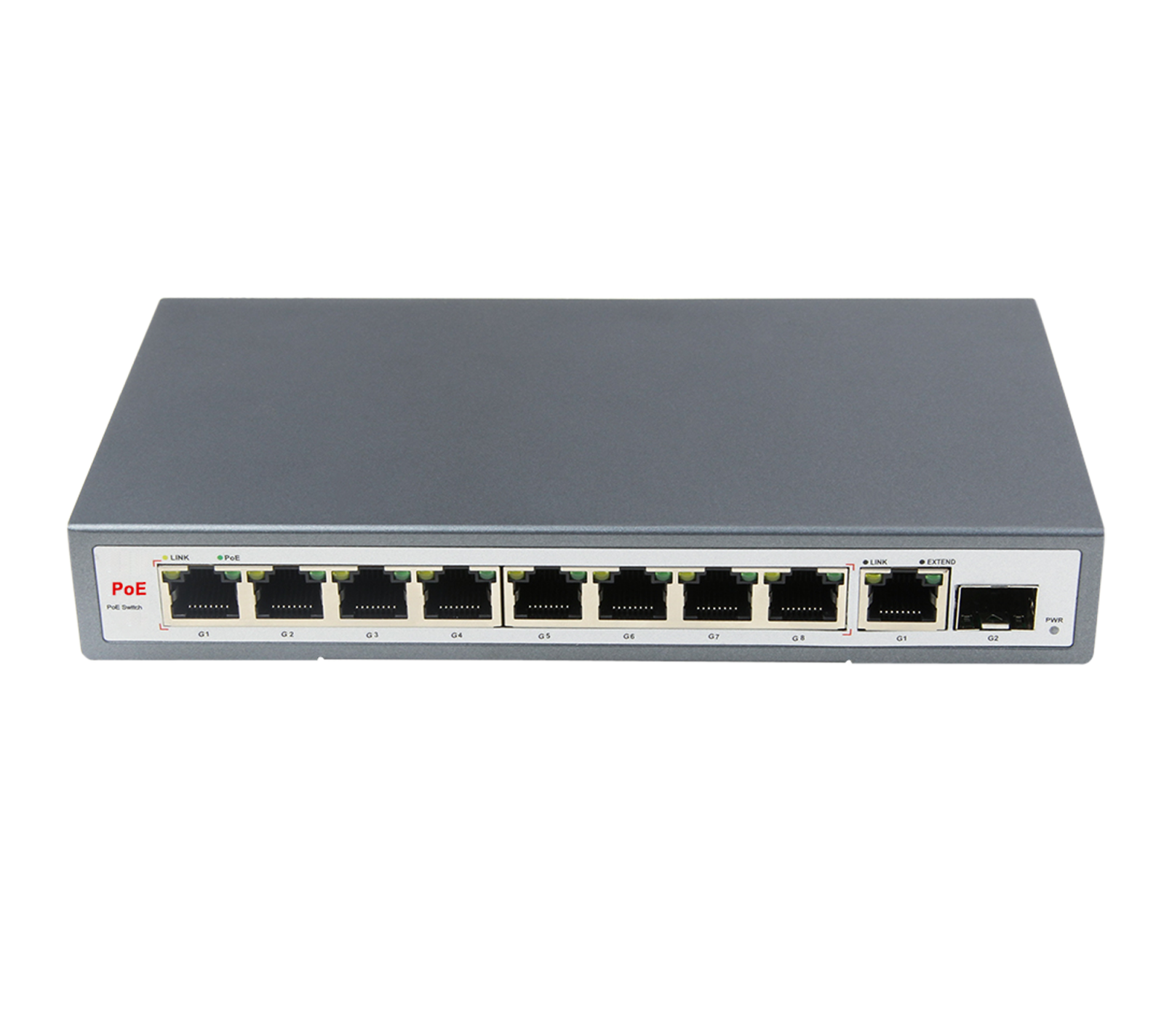 8 Port 10/100M Unmanaged PoE Switch (AZSW8HP-1G1S)