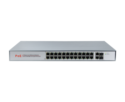 24 PORT GIGABIT POE SWITCH (AZSW24GP-2G2S)