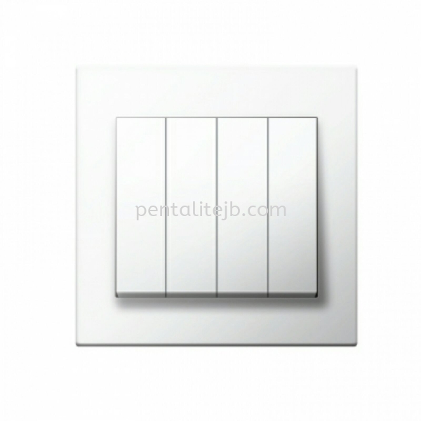 CE8041B 4G 1W / CE8042B 4G 2W Flush Switch  CROWN (CE-SERIES) Switch/Socket Johor Bahru, JB, Johor Jaya, Johor. Supplier, Suppliers, Supply, Supplies | Pentalite Electrical Sdn Bhd