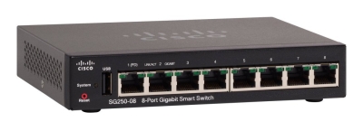 Cisco 8-Port Gigabit Smart Switch.SG250-08/SG250-08-K9-UK