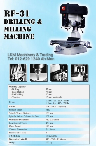 Drilling & Milling Machine