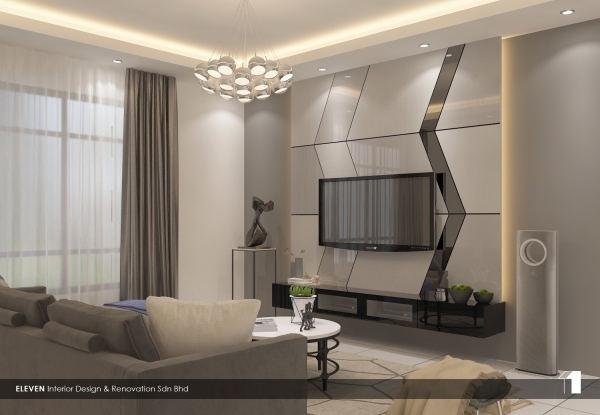  Living Room Design Johor Bahru, JB, Kulai, Johor. Service, Design, Renovation | Eleven Interior Design & Renovation Sdn Bhd