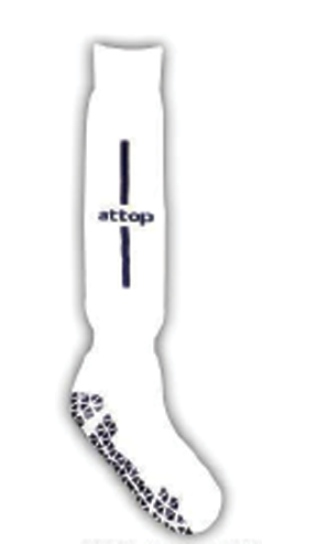 ATTOP SOCCER SOCKS AS10 WHITE/BLACK Soccer Socks Footwear Kuala Lumpur (KL), Malaysia, Selangor, Pandan Indah Manufacturer, Supplier, Supply, Supplies | Azzurri Enterprise Sdn Bhd