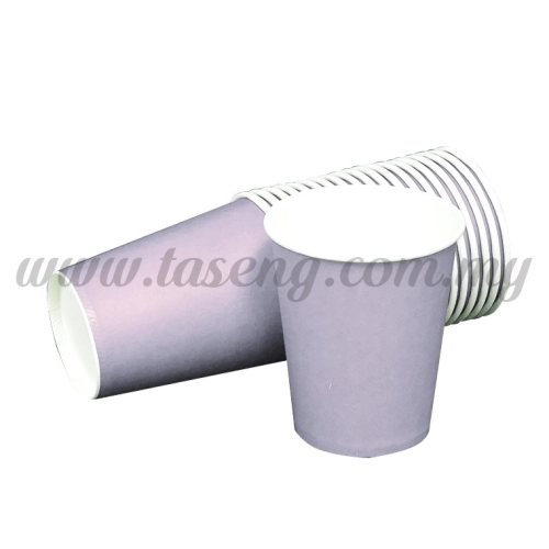 Paper Cup Plain Lavender 20pcs (P-PC-LV)