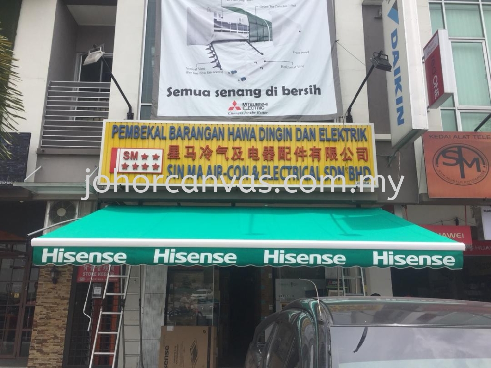 Retractable Awning Retractable Awning Awning Johor Bahru Jb Malaysia Larkin Supplier Manufacturer Supply Supplies Guan Seng Canvas Sdn Bhd