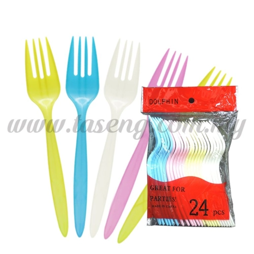 Plastic Fork 1pack *24pcs (P-PF)