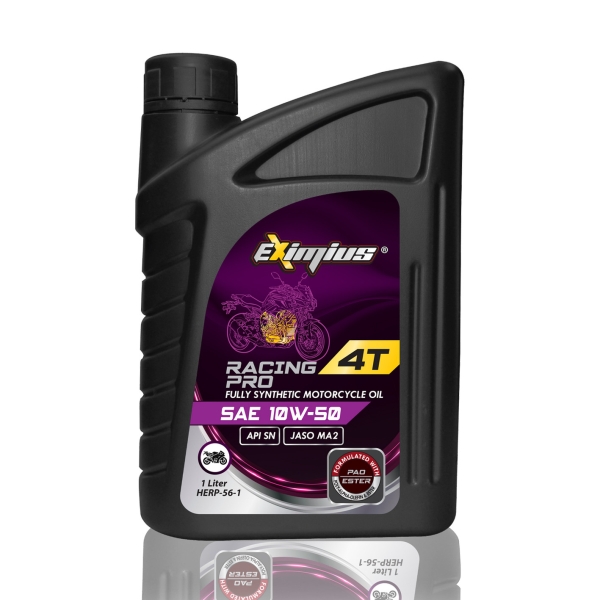 EXIMIUS RACING PRO SAE 10W-50 EXIMIUS RACING PRO SERIES EXIMIUS FULLY SYNTHETIC MOTORCYCLE ENGINE OIL LUBRICANT PRODUCTS Pahang, Malaysia, Kuantan Manufacturer, Supplier, Distributor, Supply | Hardex Corporation Sdn Bhd