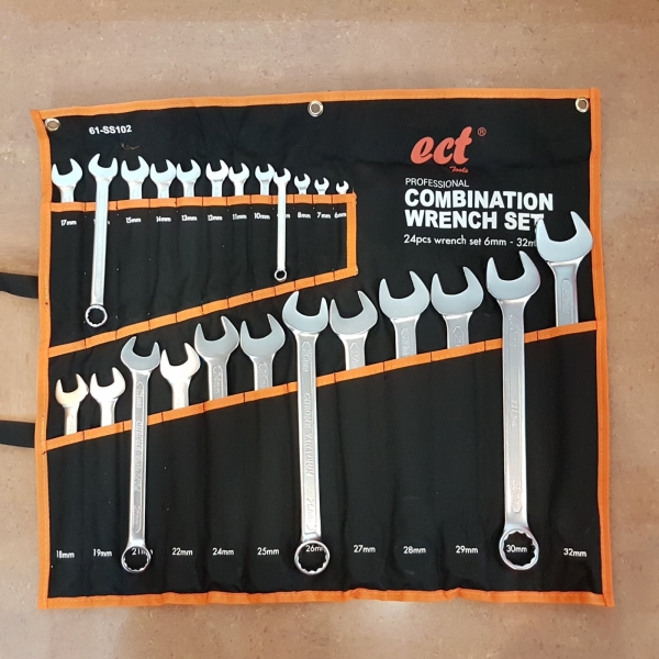 6-32mm ECT 24pcs Compbination Wrench Set ID31231 Hand Tools / Socket  Set  Hand Tools Selangor, Malaysia, Kuala Lumpur (KL), Seri Kembangan, Setapak, Kajang Supplier, Suppliers, Supply, Supplies | Knight Auto Sdn Bhd