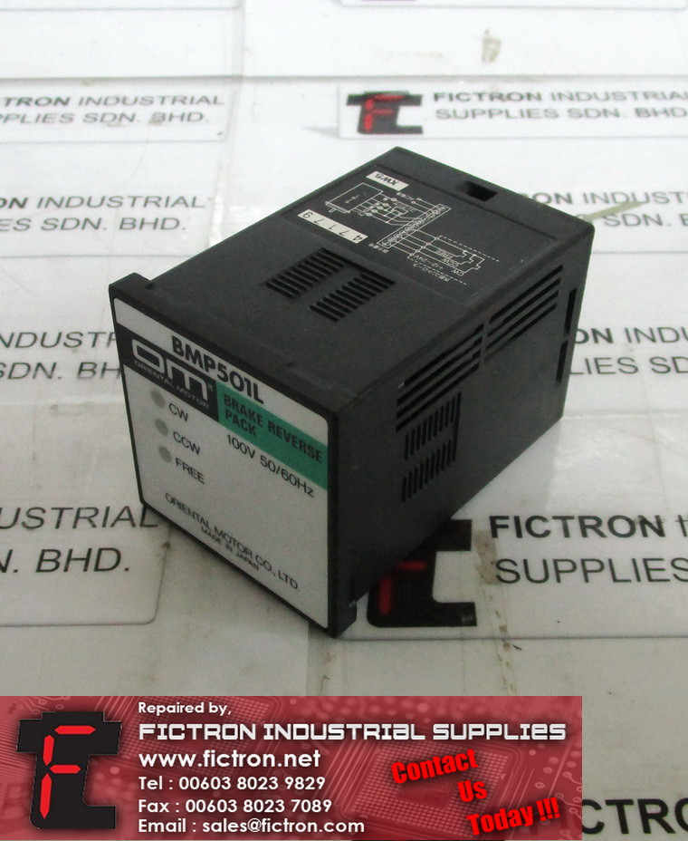 BMP501L ORIENTAL MOTOR Break Control Repair Malaysia Singapore Indonesia USA Thailand Australia