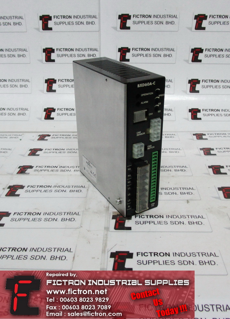 BXD60A-C BXD60AC ORIENTAL MOTOR DC Motor Driver Repair Malaysia Singapore Indonesia USA Thailand Australia