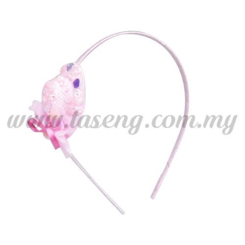 Hairband 18 LITTLE HAT *BABY PINK (DU-HB18-BP)