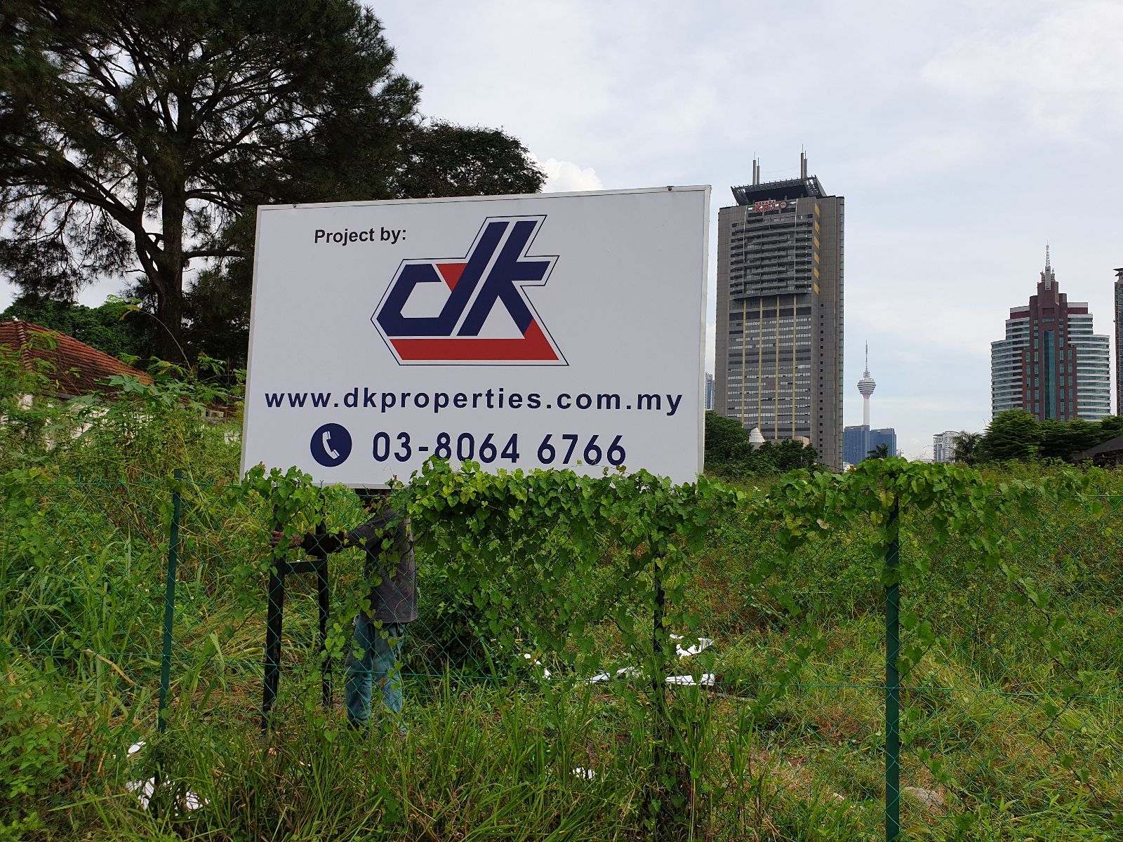 Outdoor inkjet printing signboard