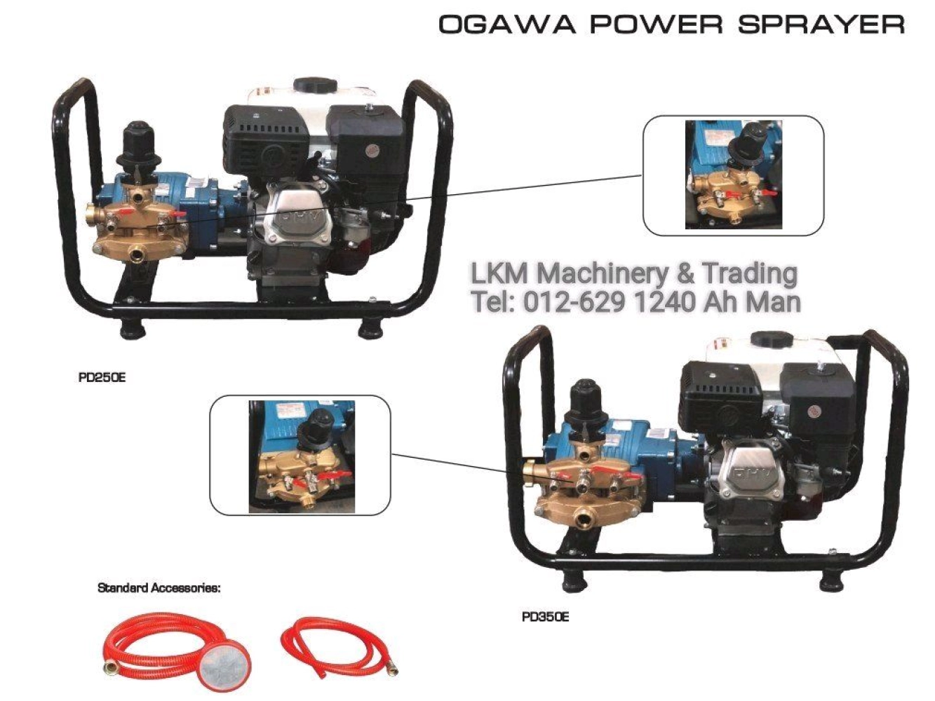 Ogawa Power Sprayer PD250E / PD350E