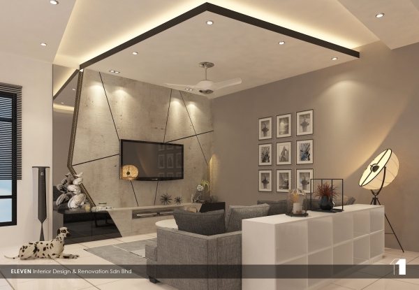  Living Room Design Johor Bahru, JB, Kulai, Johor. Service, Design, Renovation | Eleven Interior Design & Renovation Sdn Bhd