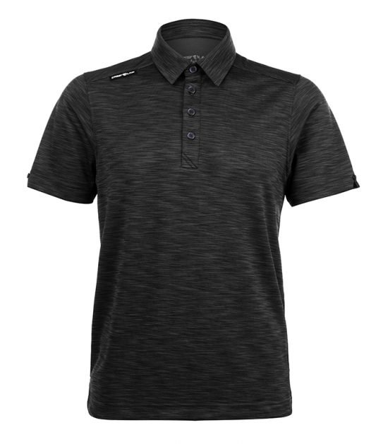 Crest Link Dark Grey Black Micro Dri Fit Apparel