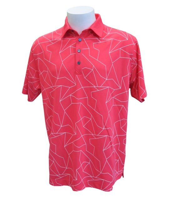 Crest Link Floral Red Apparel Micro Dri Fit