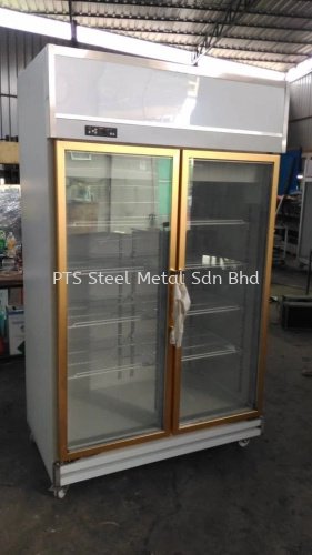 2 DOOR DISPLAY CHILLER-BS-GOLD