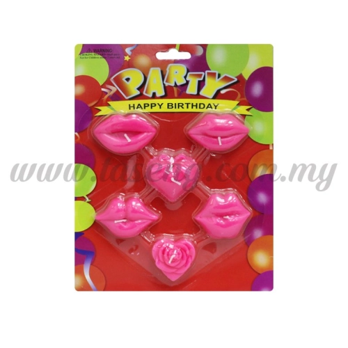 Candle Kiss 1pack *6pcs (CDL-KISS)