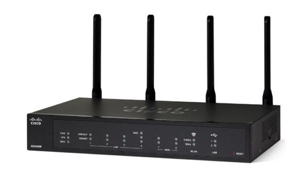 Cisco Dual WAN Gigabit Wireless-AC VPN Router.RV340W CISCO Network/ICT System Johor Bahru JB Malaysia Supplier, Supply, Install | ASIP ENGINEERING