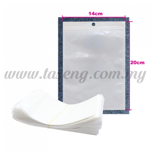 Zip Lock Bag 14cm x 20cm *1pack *100pcs+- (PB-ZL14X20)