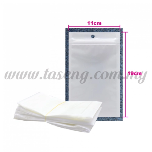 Zip Lock Bag 11cm x 19cm *1pack *100pcs+- (PB-ZL11X19)