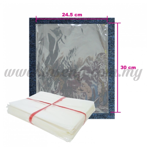 Plastic 24.5cm x 30cm 1pack *1000pcs (PB-24.5X30)