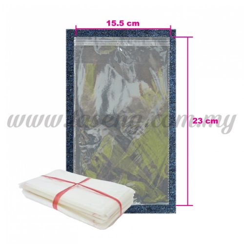 Plastic 15.5cm x 23cm 1pack *1000pcs (PB-15.5X23)