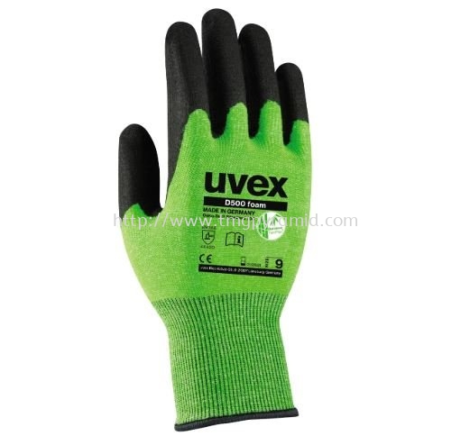 UVEX D500 FOAM Uvex Safety Gloves Johor Bahru (JB), Malaysia, Masai Supplier, Wholesaler, Supply, Supplies | TMG Pyramid Sdn Bhd