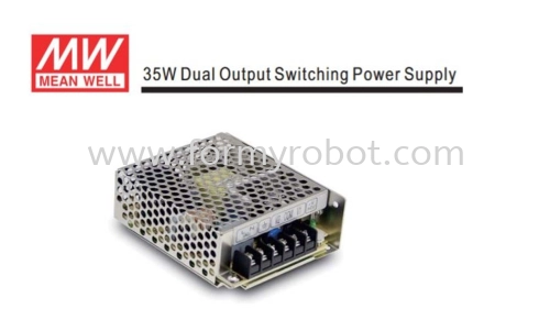 MEAN WELL RD-35 DUAL OUTPUT 35W ROBOT & AUTOMATION POWER SUPPLY