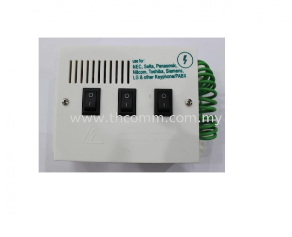 3 Way Line Surge Protector  Telephone Surge Protector    Supply, Suppliers, Sales, Services, Installation | TH COMMUNICATIONS SDN.BHD.