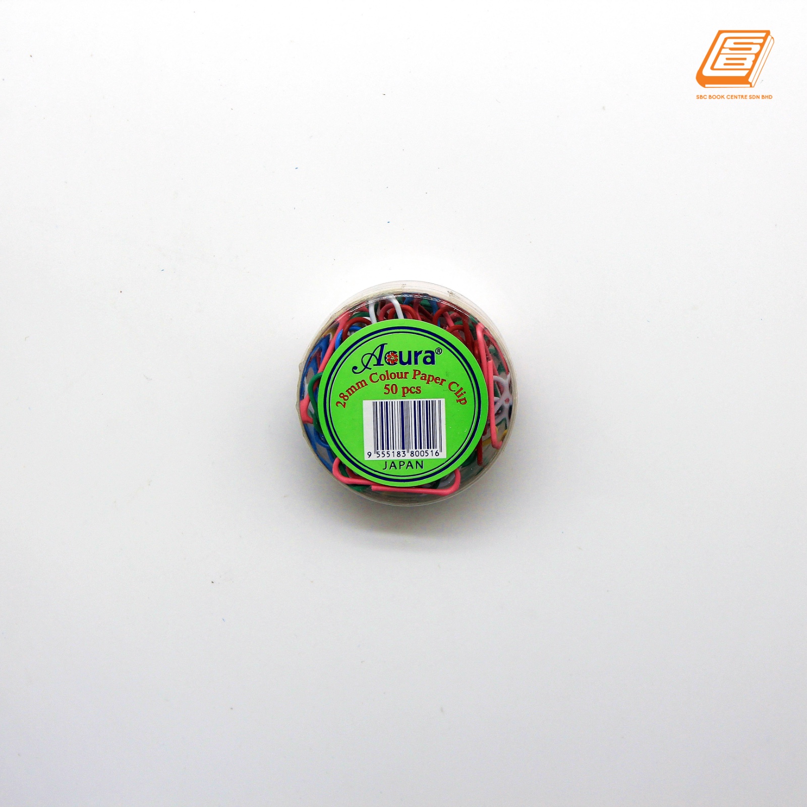 Acura - Colour Paper Clip 28mm,50pcs - (0516)